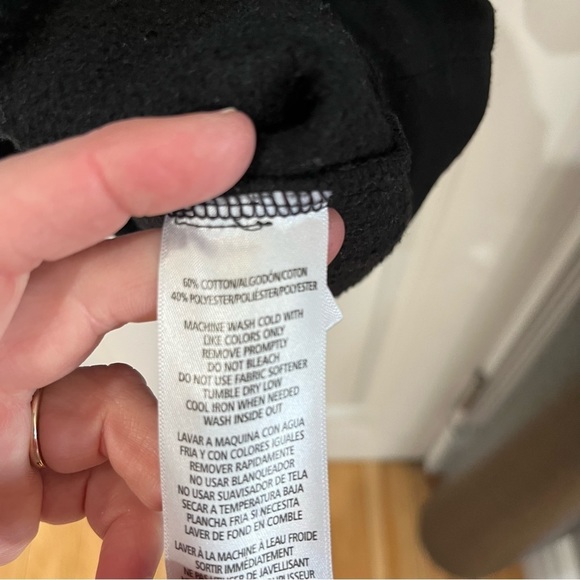 Calvin klein black long sleeve crew neck sweatshirt size XL - Picture 6 of 9